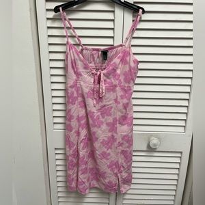 Small Floral Pink mini dress